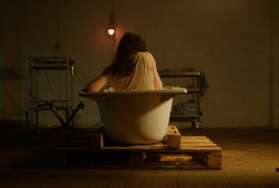 Girl in bath 